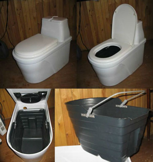 Принцип функционирования туалетов на торфяных компонентах